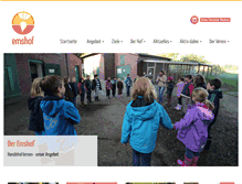Tablet Screenshot of emshof.de